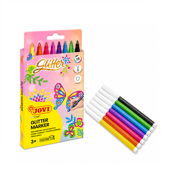Rotuladores Jovi glitter