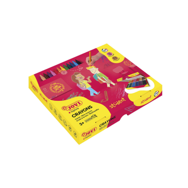 Kit escolar ceras Plasticolor Jovi