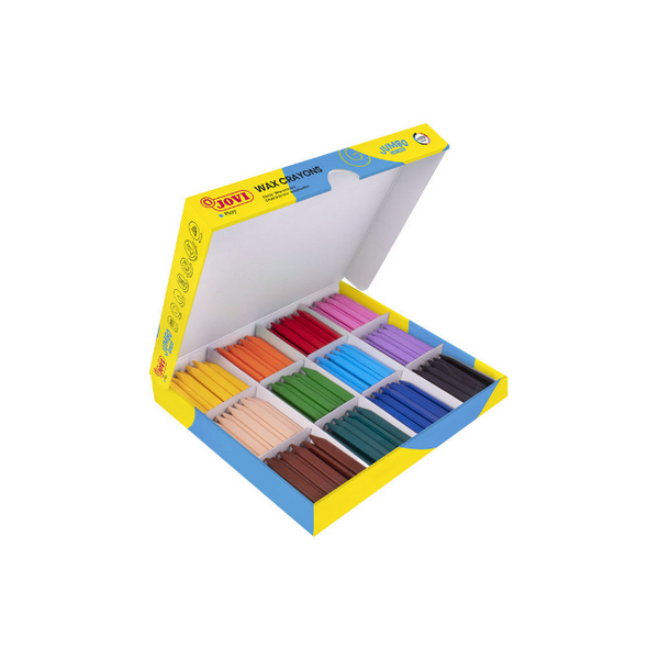 Kit escolar ceras semiduras Jumbo Easy Grip Jovi