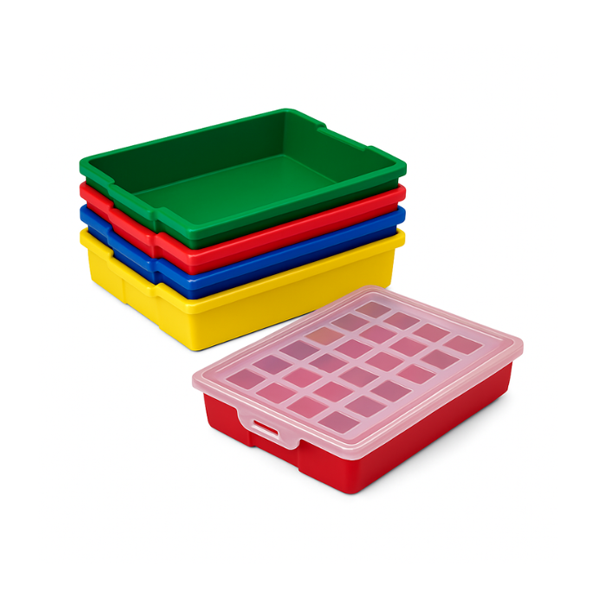 Caja almacenamiento con tapa Faibo