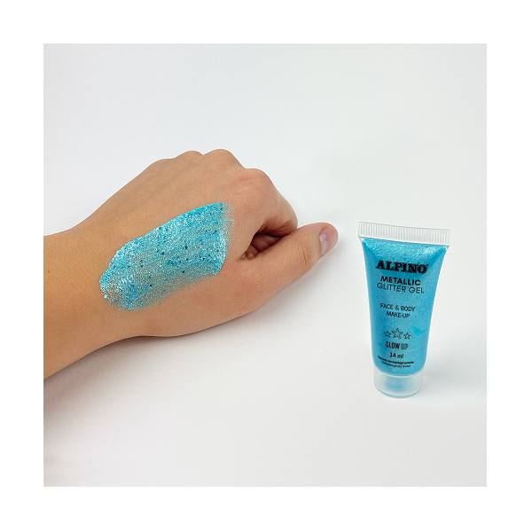 Maquillatge Metallic Glitter Gel Alpino Fiesta