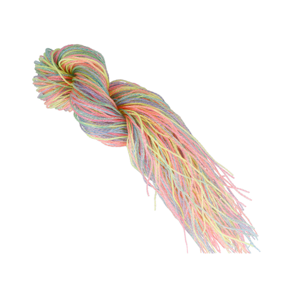 Hilos Scoubidous transparentes interior fluorescente