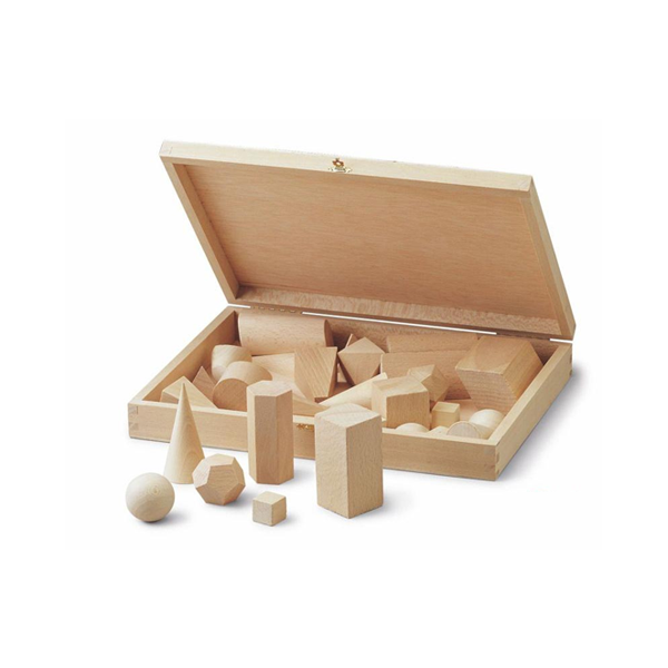 Cuerpos geométricos madera