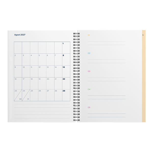 Agenda Universal Additio setmana vista