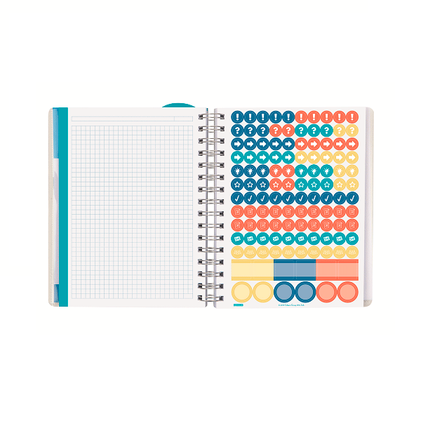 Agenda Finocam Magistral espiral docent