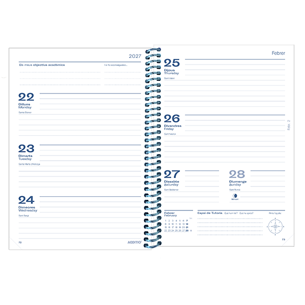Agenda Meridian Additio