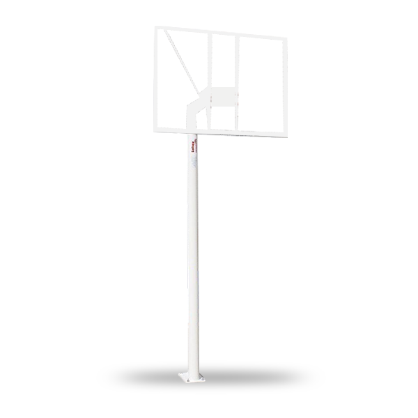 Estructura canastres antivandàliques bàsquet/minibasket lacadas