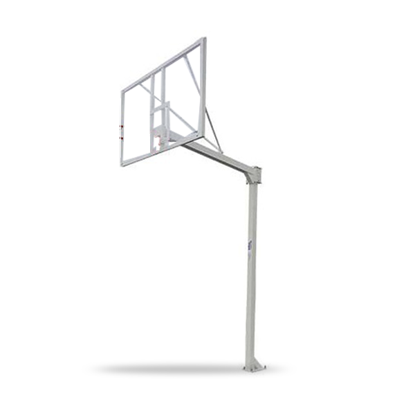 Estructura canastres bàsquet Deluxe monotub fixes amb base