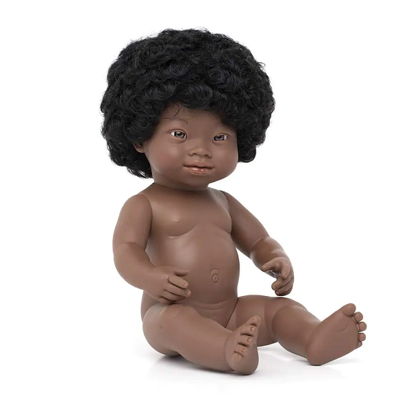 Bebé síndrome de down africano 38 cm