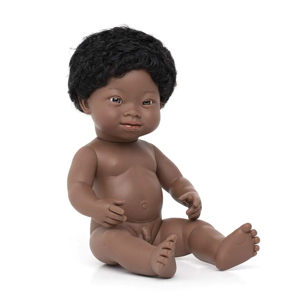 Bebé síndrome de down africano 38 cm