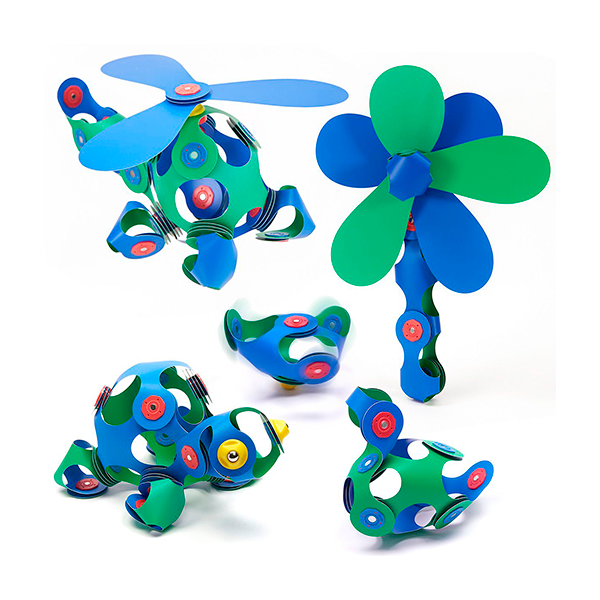 Clixo Crew azul y verde