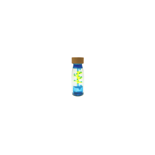 Botella sensorial movimiento espiral