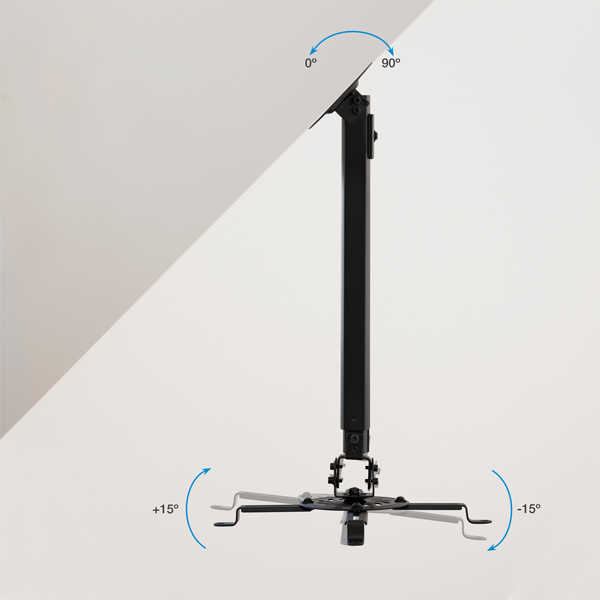 Tooq PJ3030TN-B suport sostre extensible 545-900 mm pes fins a 13,5 Kg